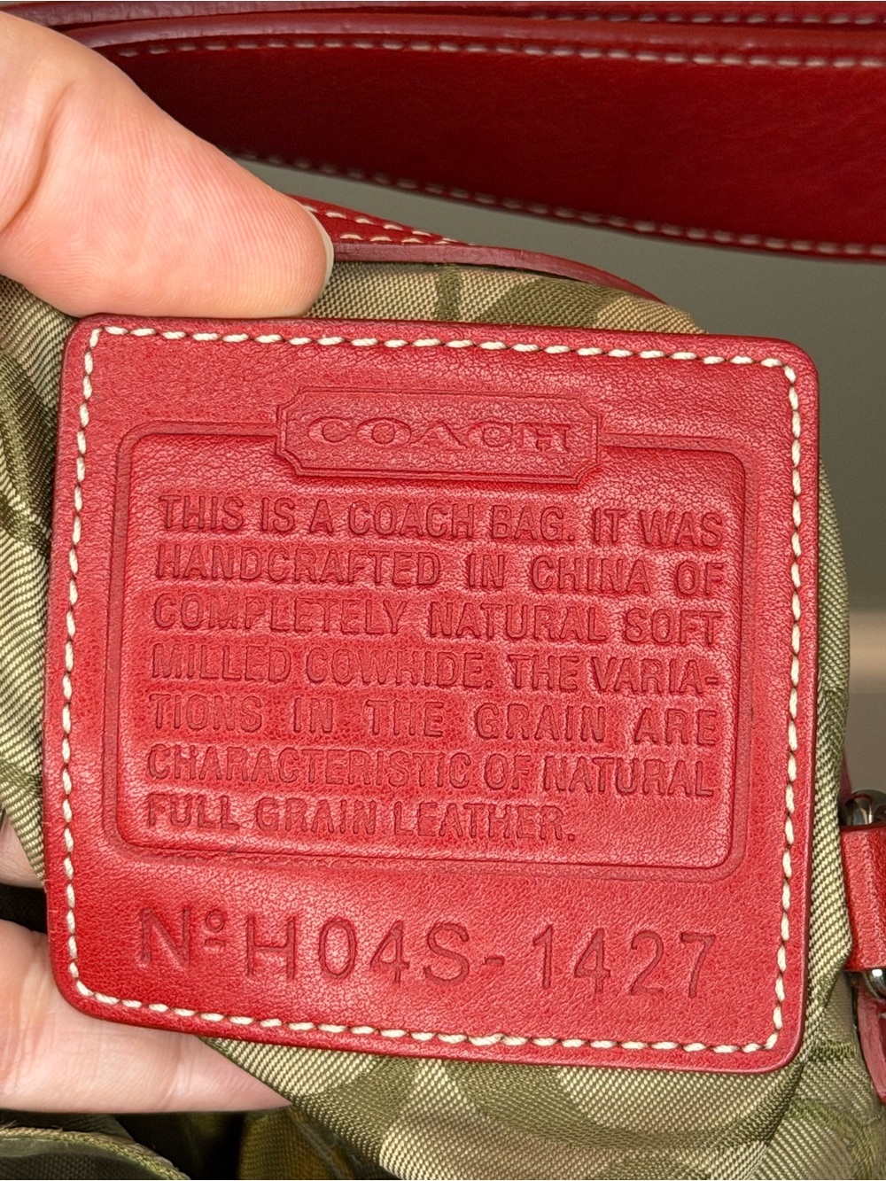 Coach Legacy Slim Duffle Crossbody - Picture 12 of 16